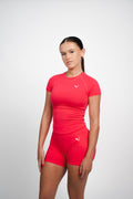 T-shirt à compression Pink Intense - LIONNES CORE