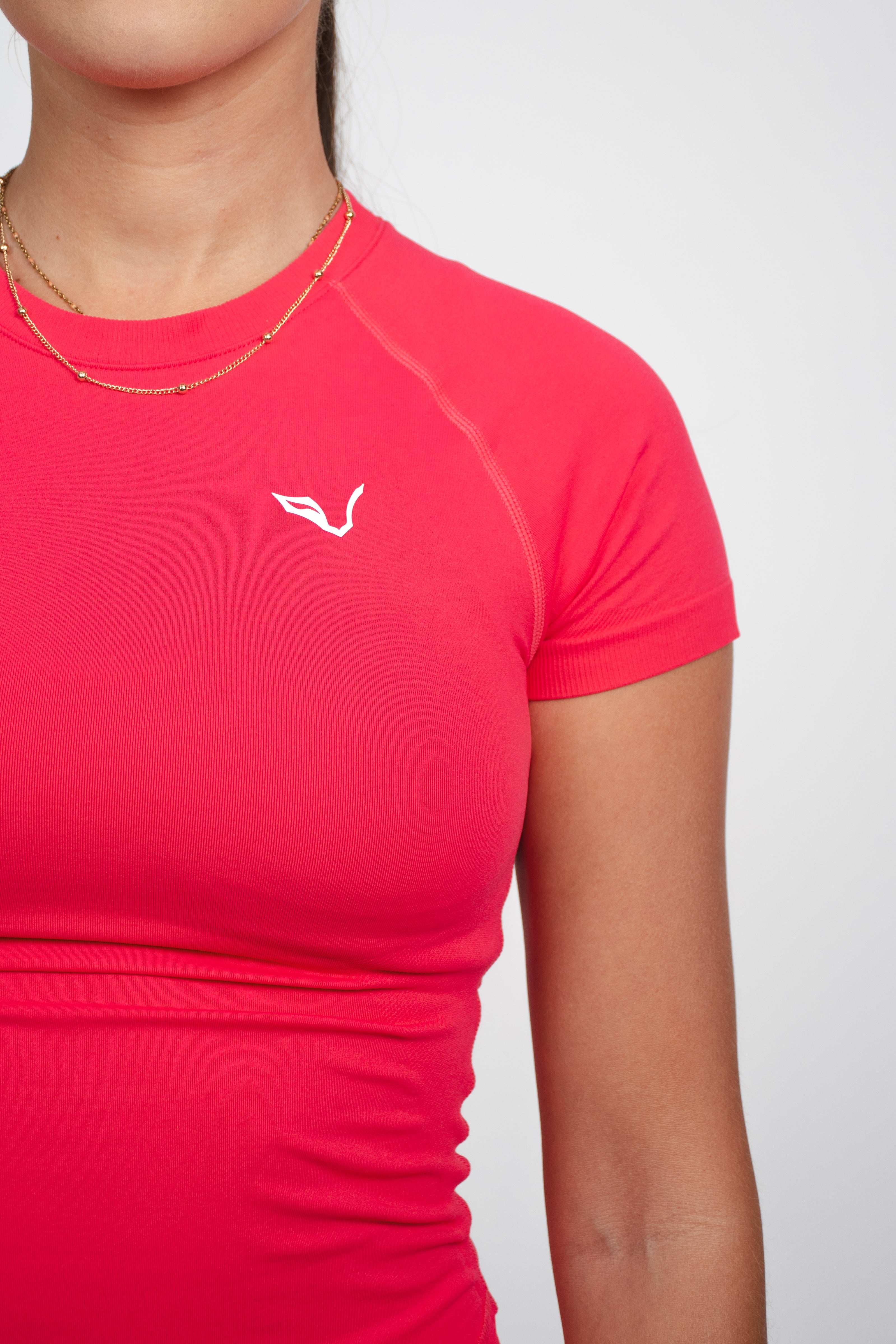 T-shirt à compression Pink Intense - LIONNES CORE-thumbmail-5