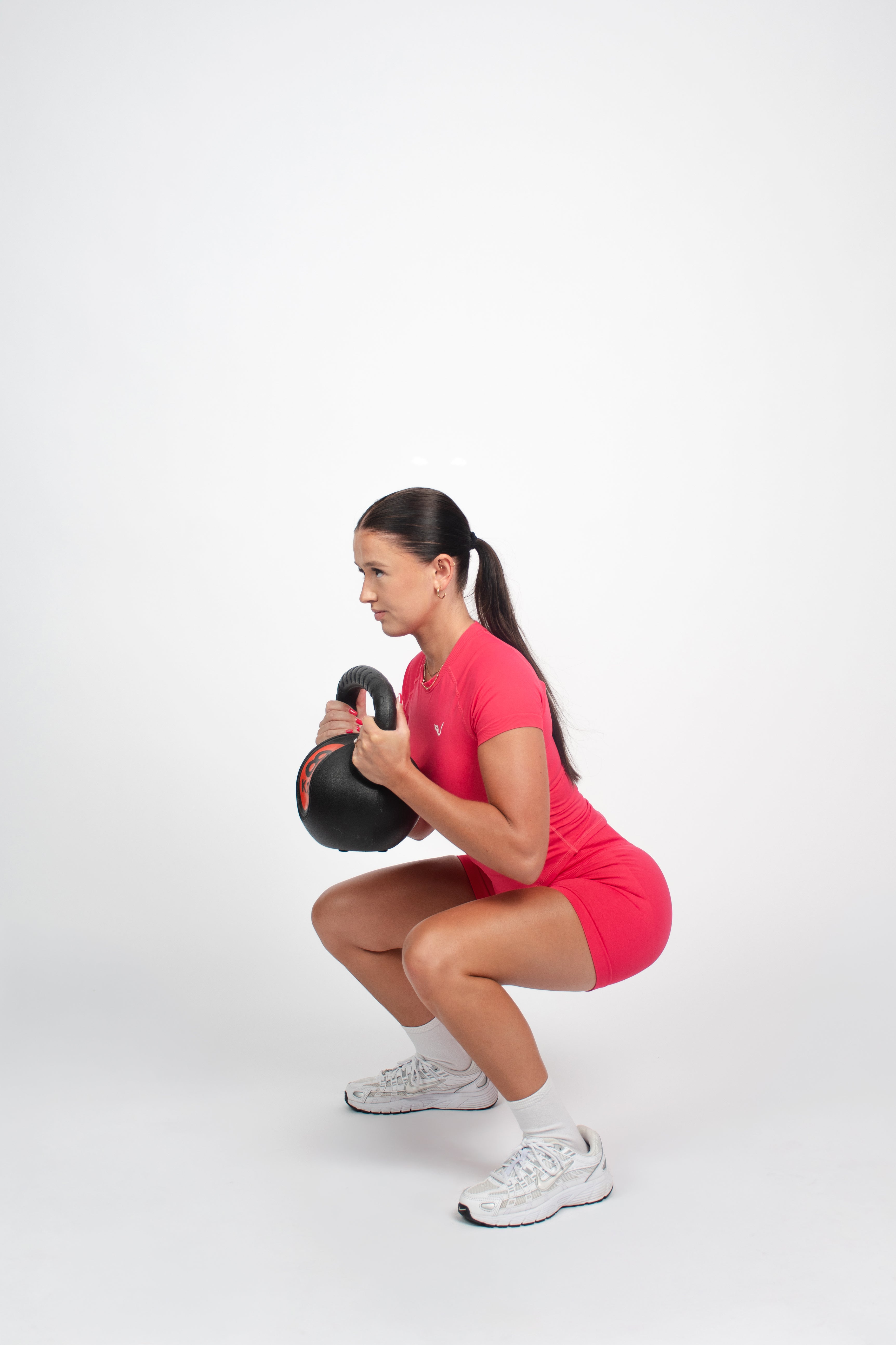 Shorts à compression Pink Intense - LIONNES CORE-thumbmail-4