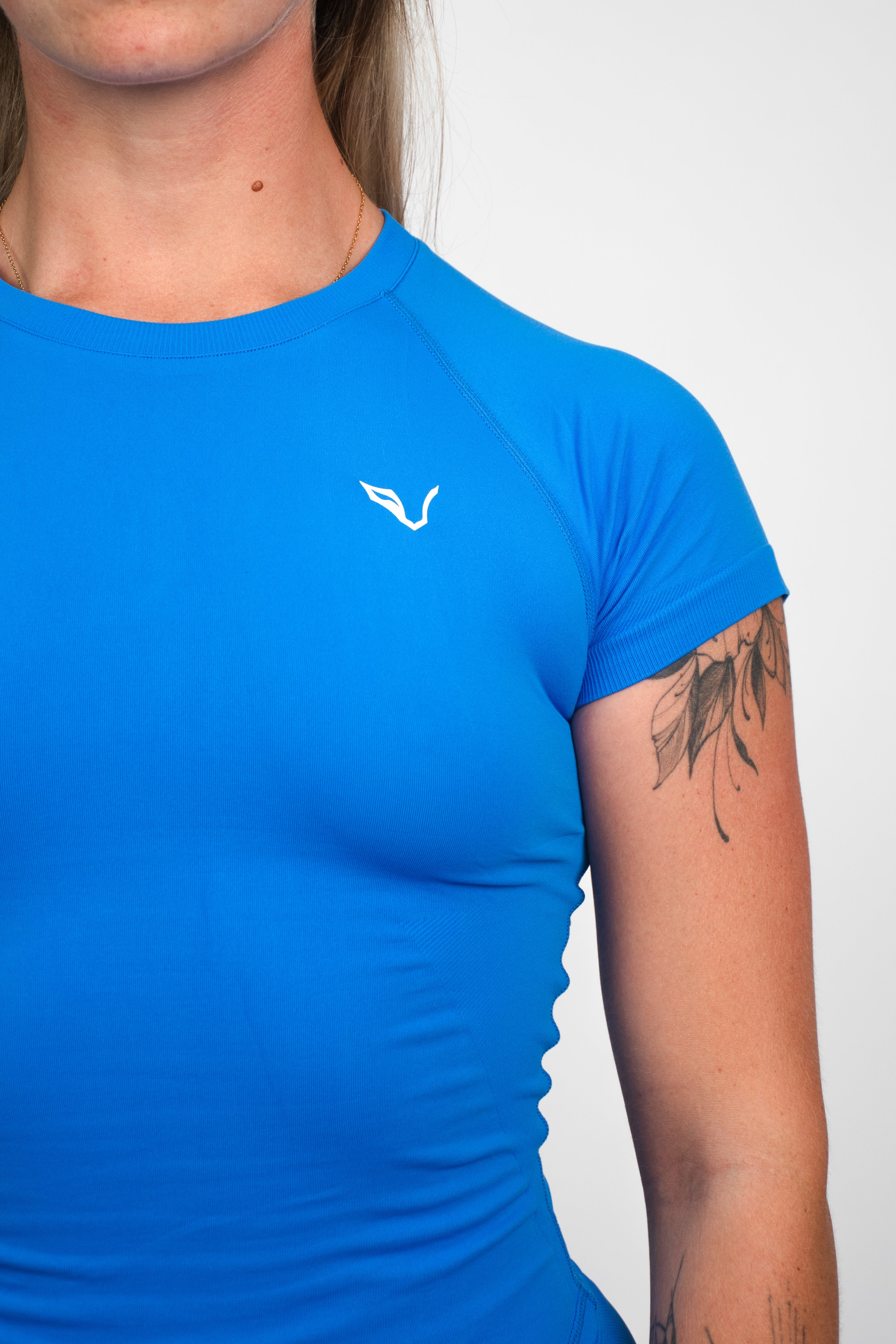 T-shirt à compression Bleu - LIONNES CORE-thumbmail-3