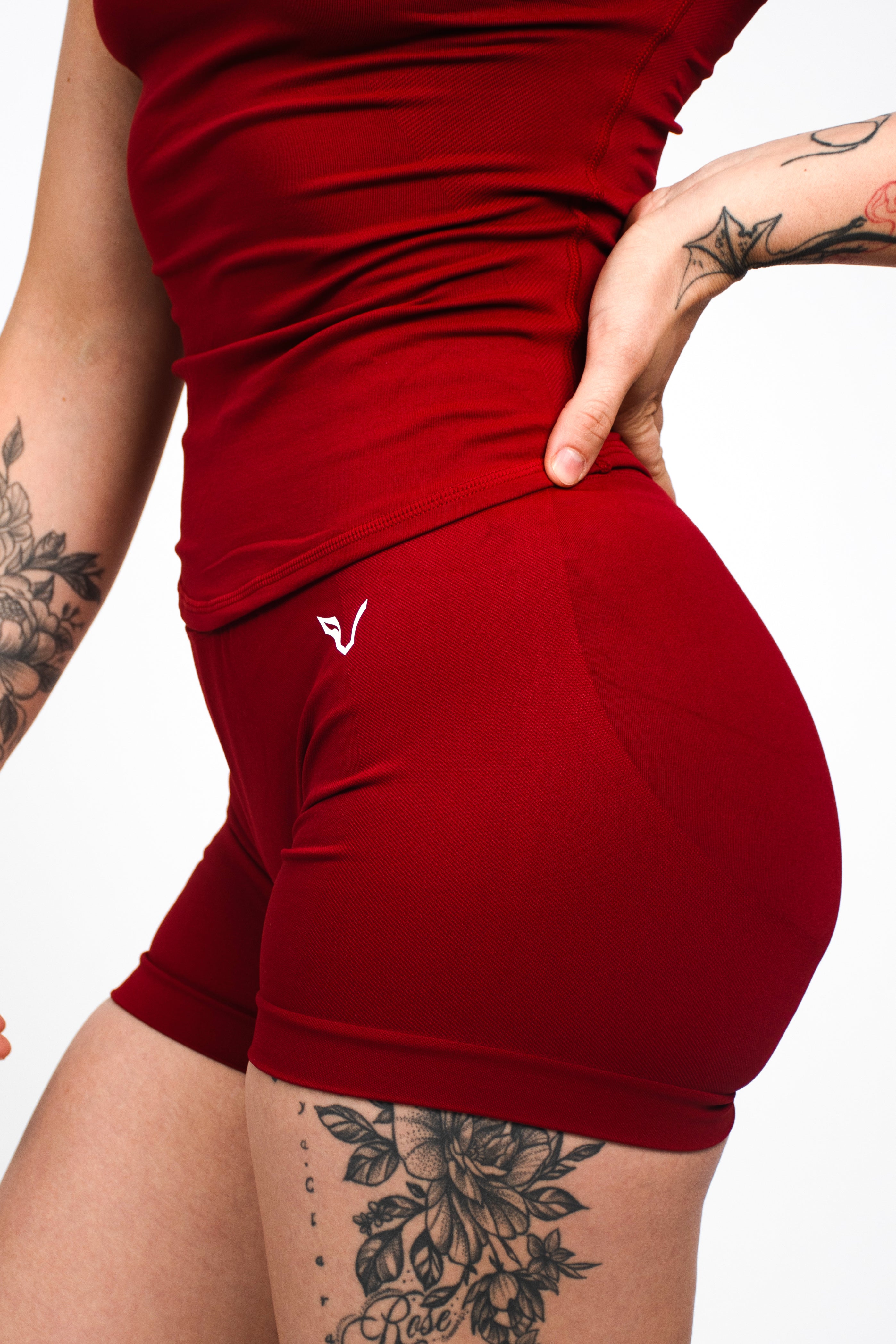 Shorts à compression Cherry - LIONNES CORE-thumbmail-1