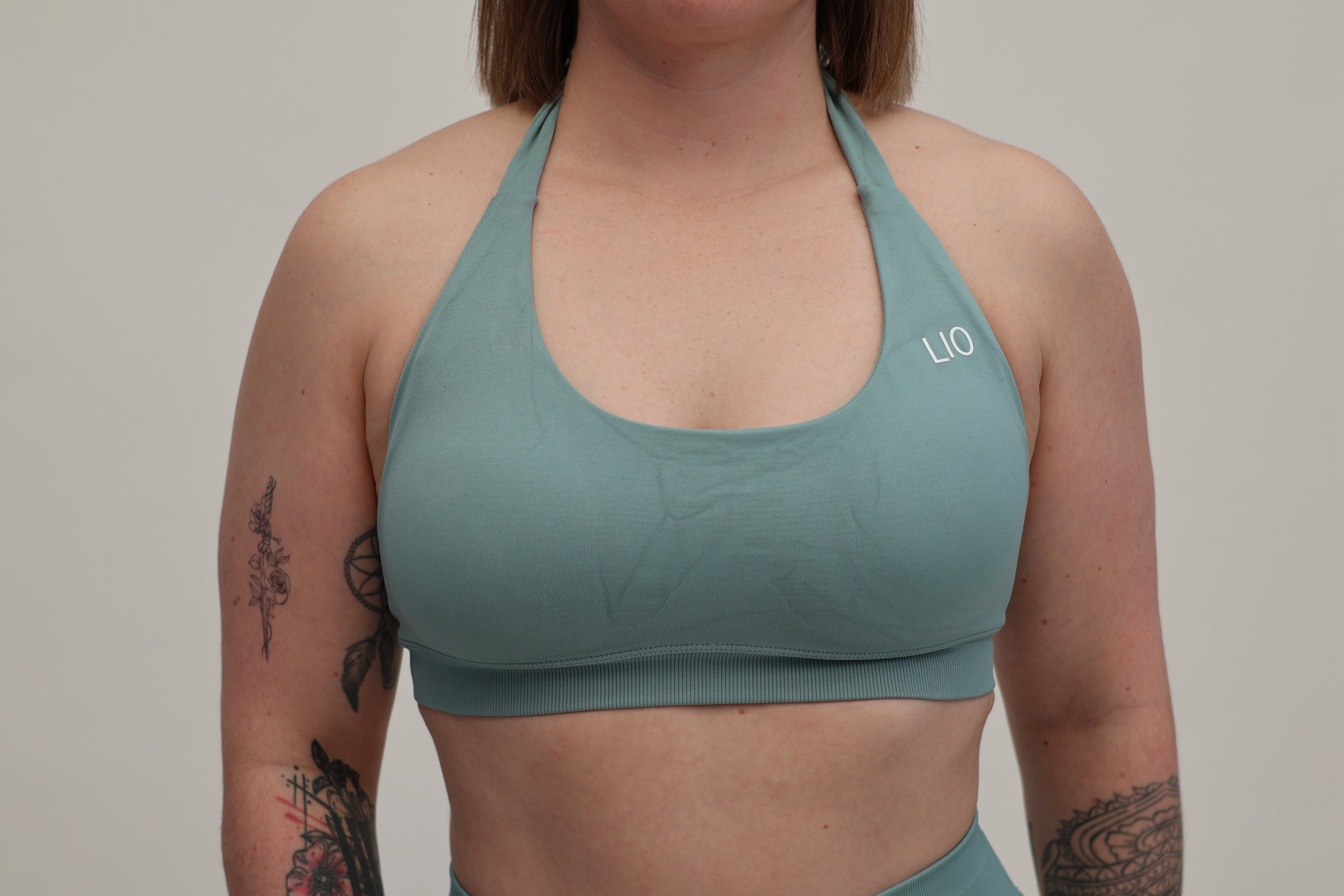 Brassière à compression Vert poudré - EMBER-thumbmail-3