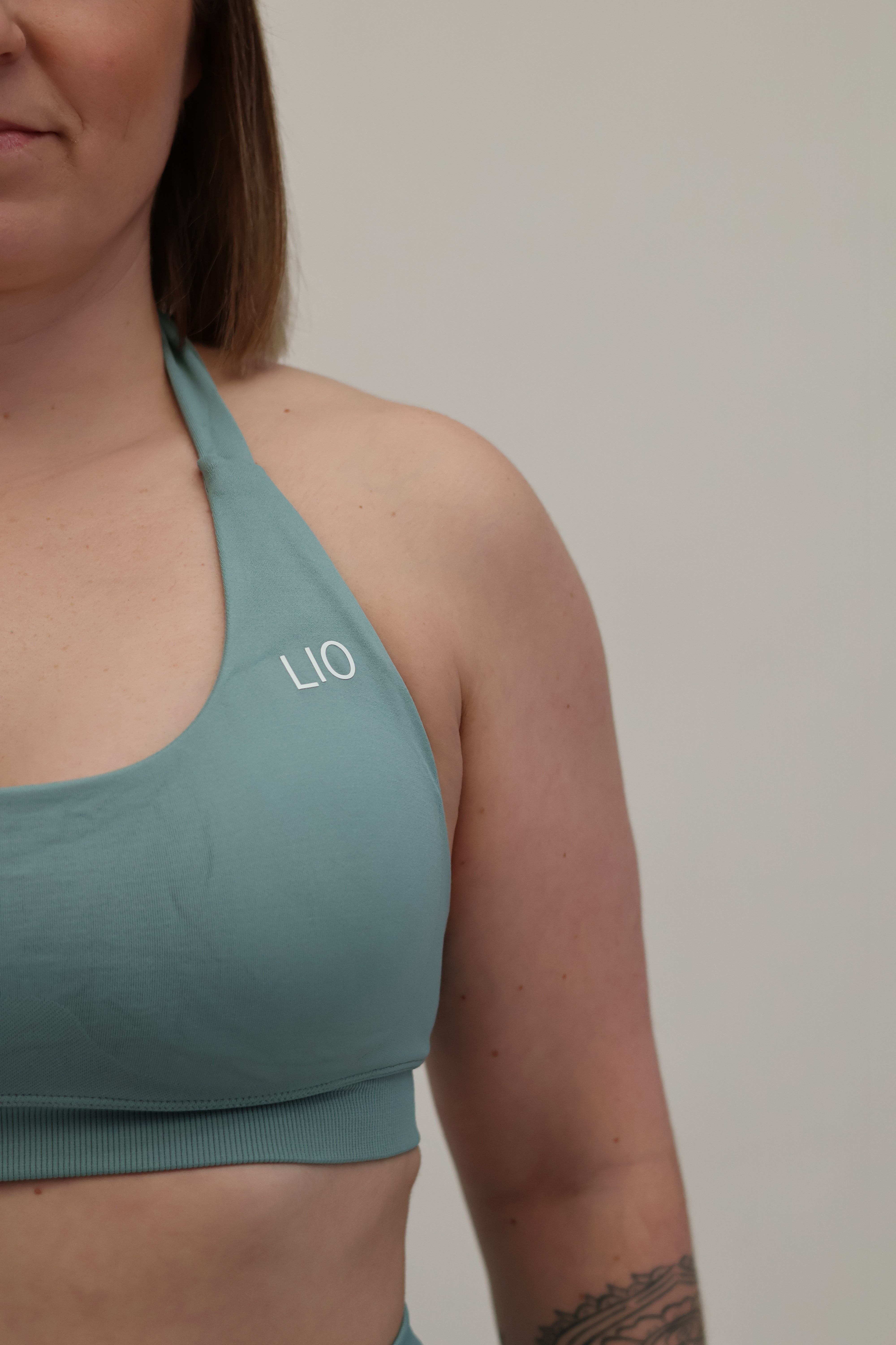 Brassière à compression Vert poudré - EMBER-thumbmail-4