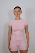 T-shirt à compression Pink - LIONNES CORE